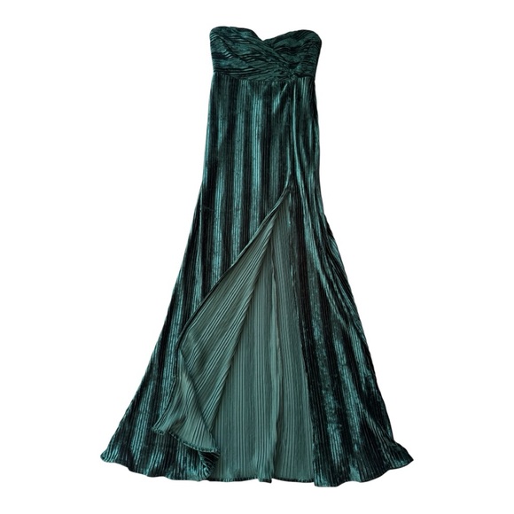 REVOLVE Green Strapless Maxi Dress - Picture 5 of 9